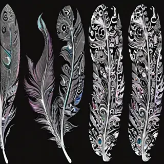 feather design