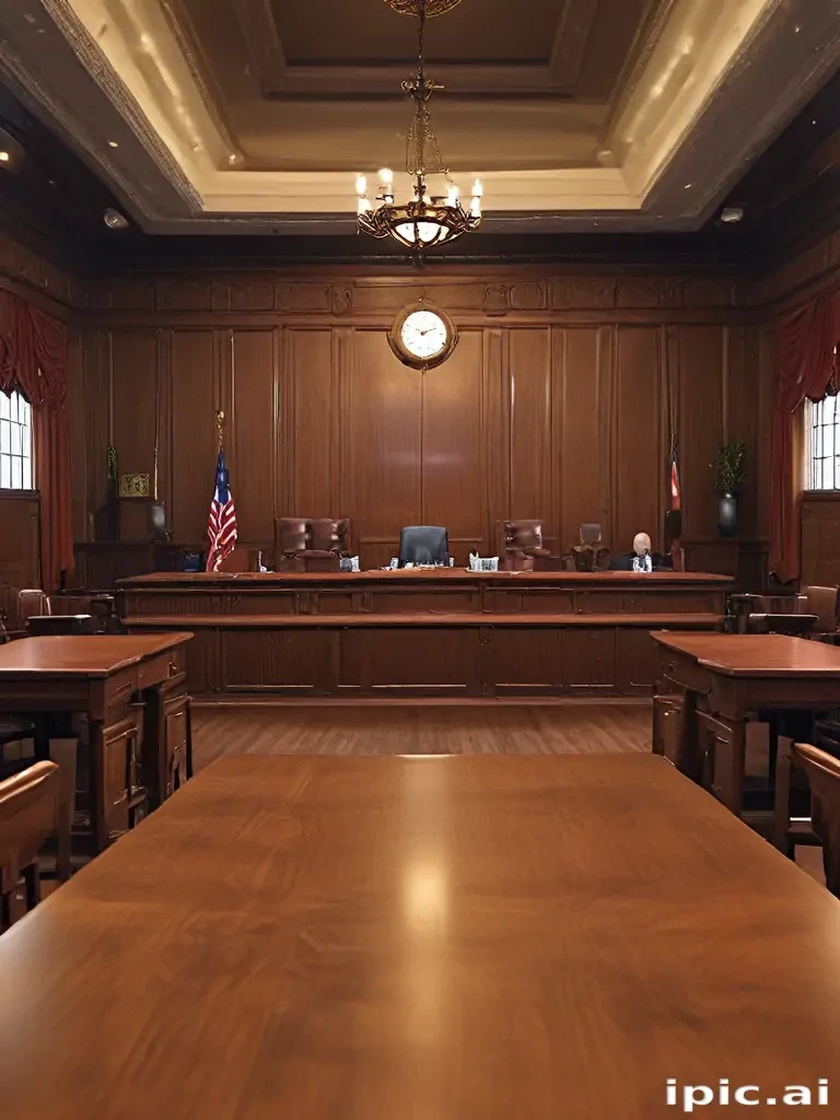 court room background
