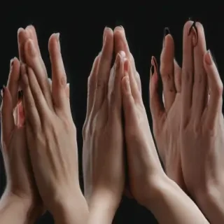 praying hands transparent background