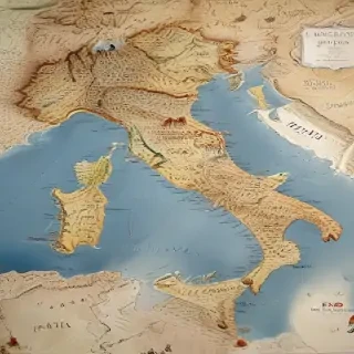 map of italy