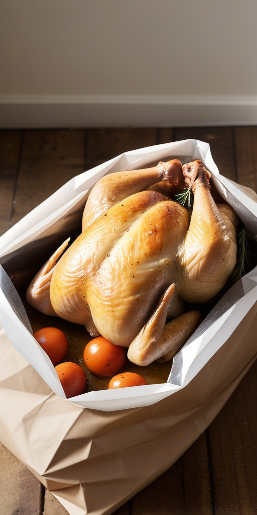roast chicken in a bag