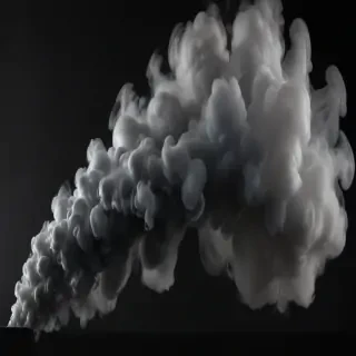 smoke no background