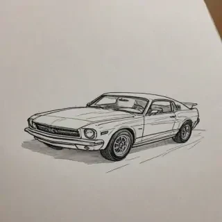 car doodle