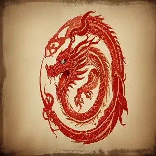 chinese dragon background