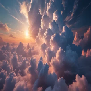 aesthetic clouds wallpaper