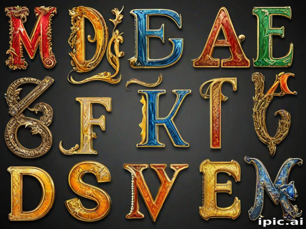 png alphabet letters