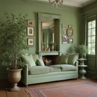 aesthetic sage green
