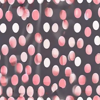 polka dots transparent