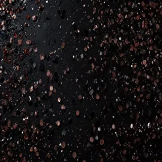 glitter on black background