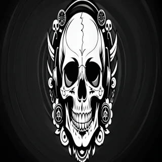 skull phone wallpaper