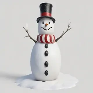 png snowman