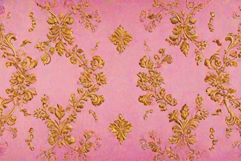 background pink and gold