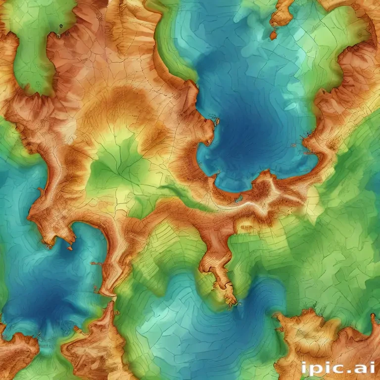 topography png