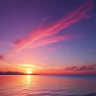 cute sunset wallpaper