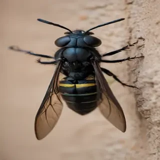 black wasp