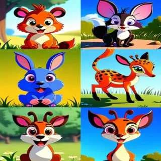 pics of animated animals