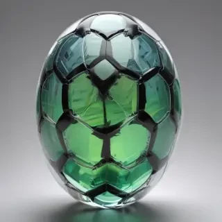 transparent soccer ball