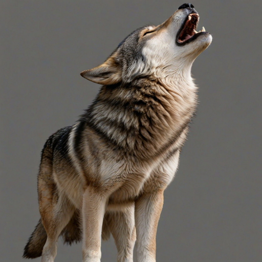 wolf howl png