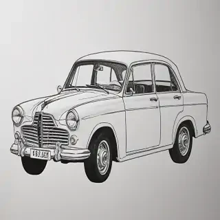 car doodle