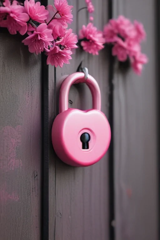 pink lock screen