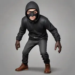robber clipart
