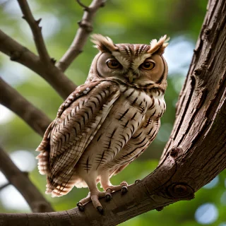 screech owl sound