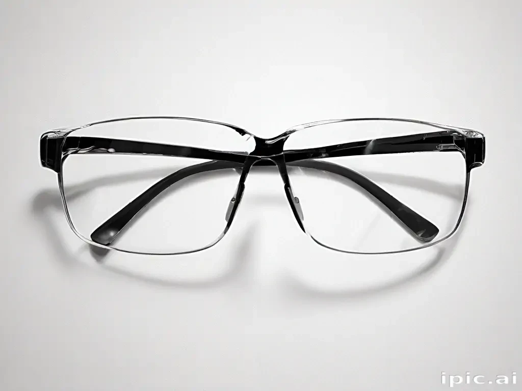 broken glasses png