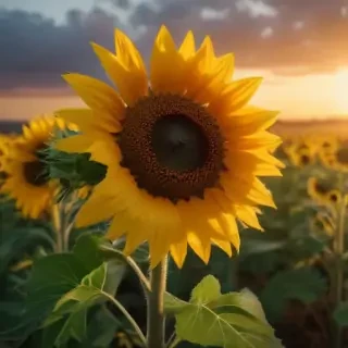 aesthetic sunflower