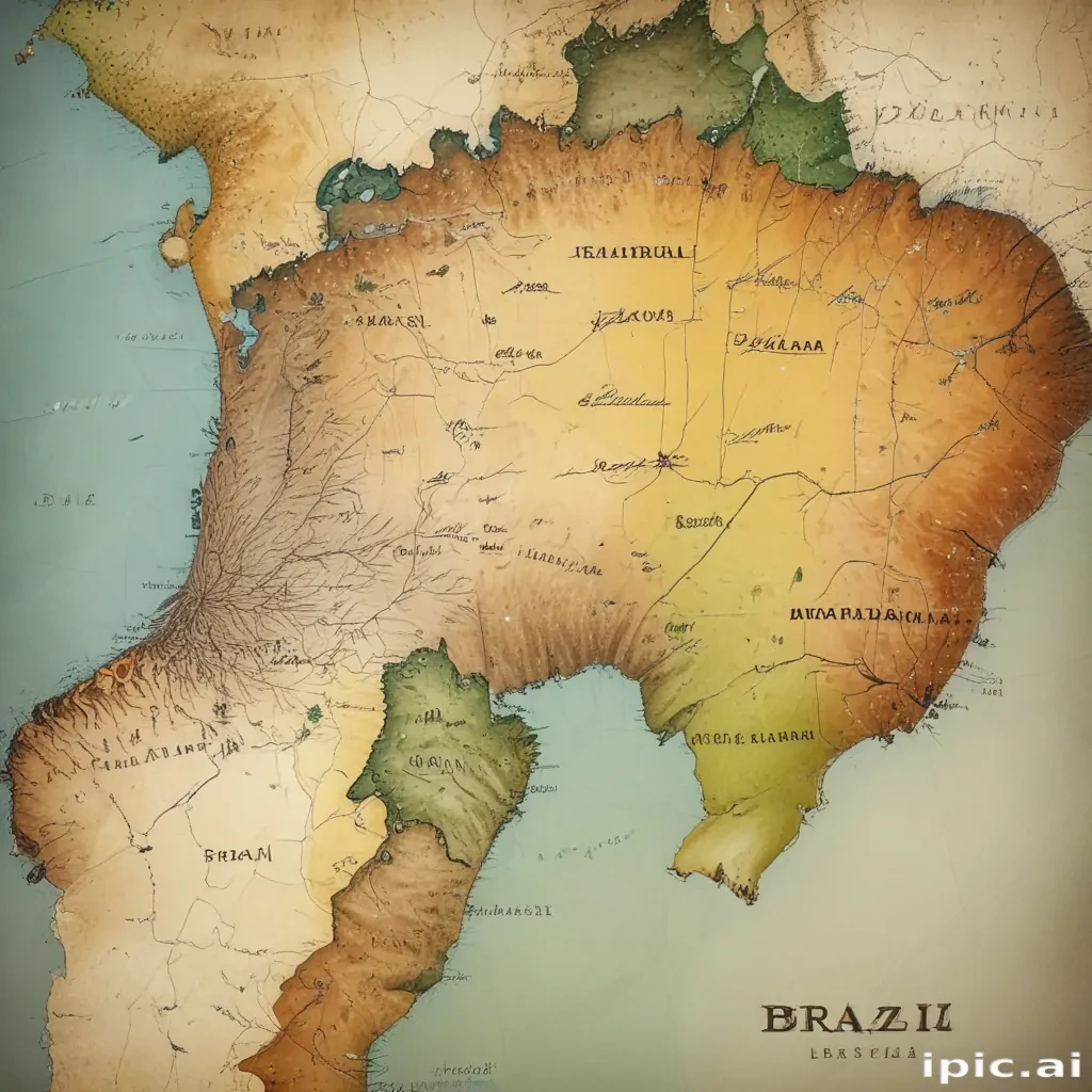 brazil map