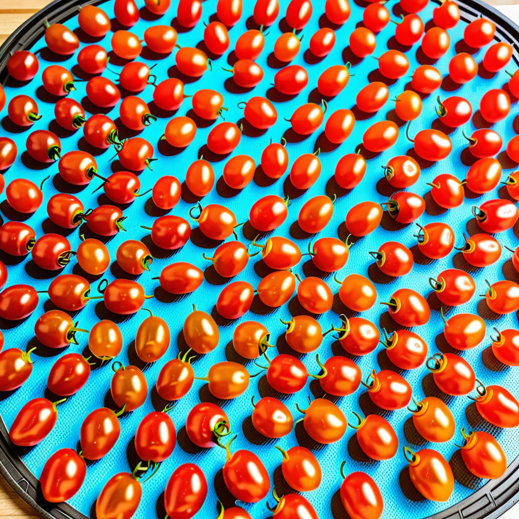 drying cherry tomatoes in dehydrator