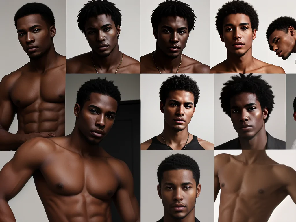 images of black mens
