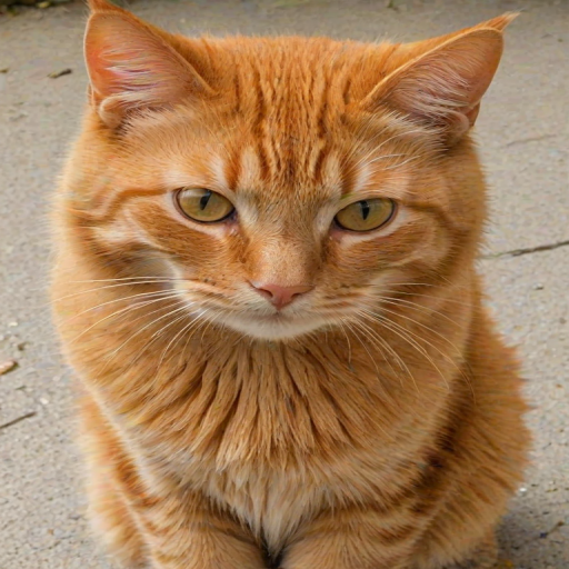 orange cat