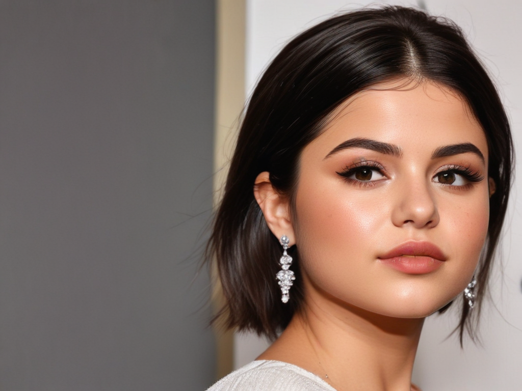 selena gomez cheek filler