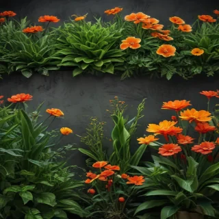 zoom background plants