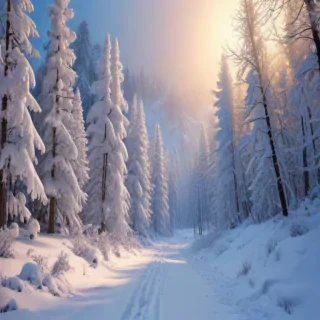 snow iphone background