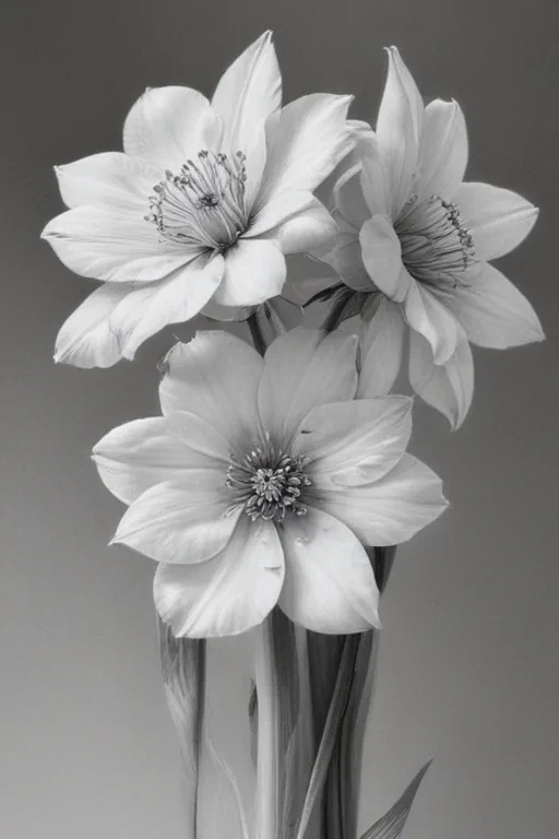 pencil drawing flowers