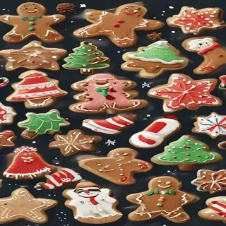 christmas cookie clipart
