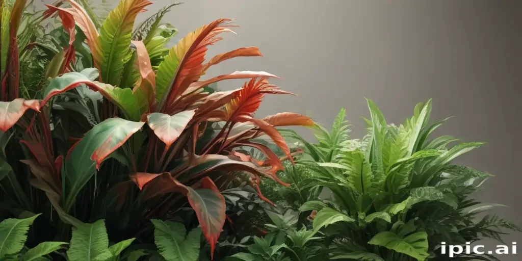 zoom background plants