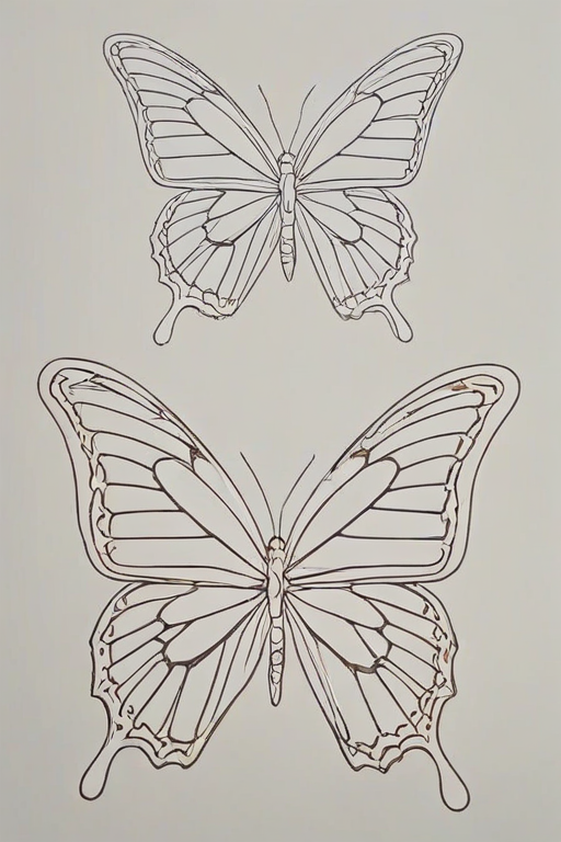 butterfly outline