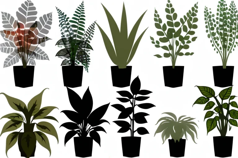 plants transparent