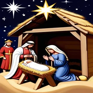free christmas nativity images