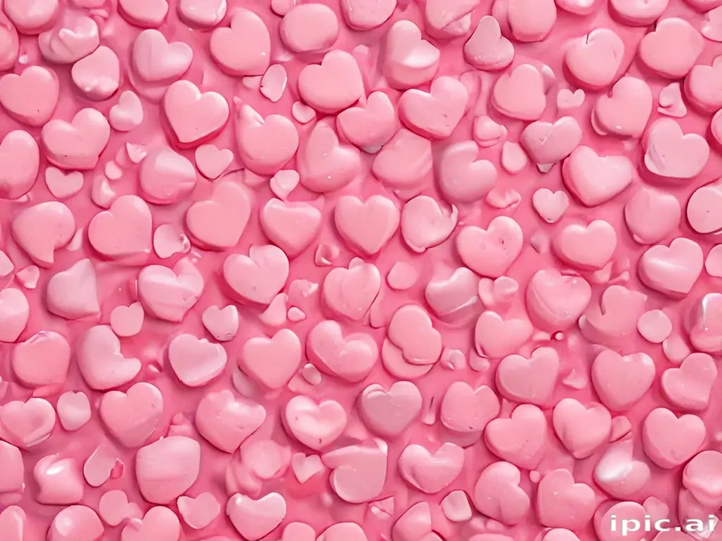 heart background aesthetic