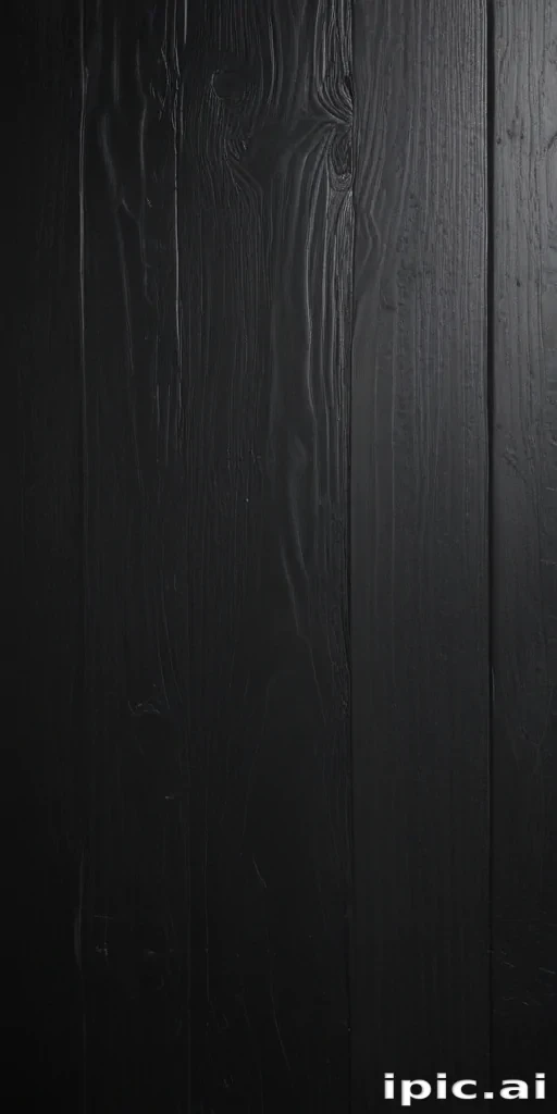 wooden texture black