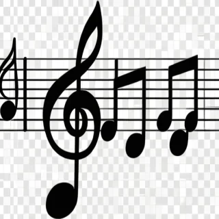 music notes png transparent