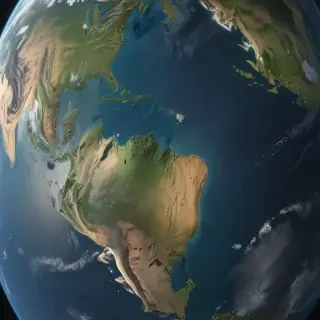 animated pic of earth