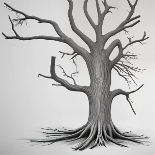 dead tree drawings