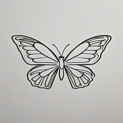 butterfly outline
