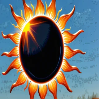 transparent sun
