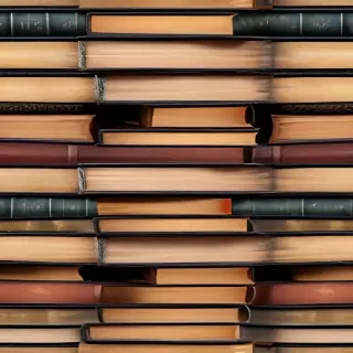 book stack png