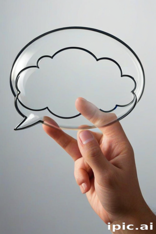 transparent thought bubble